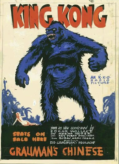 King Kong Grauman Poster