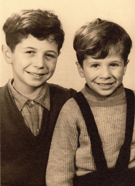 Alain et Jean Segura 1955